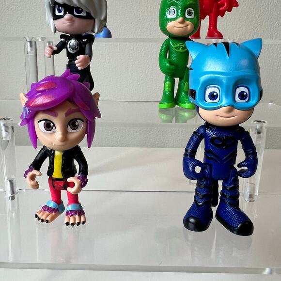 Disney Junior PJ Masks Toy Figure Lot of 6 - Picture 4 of 6